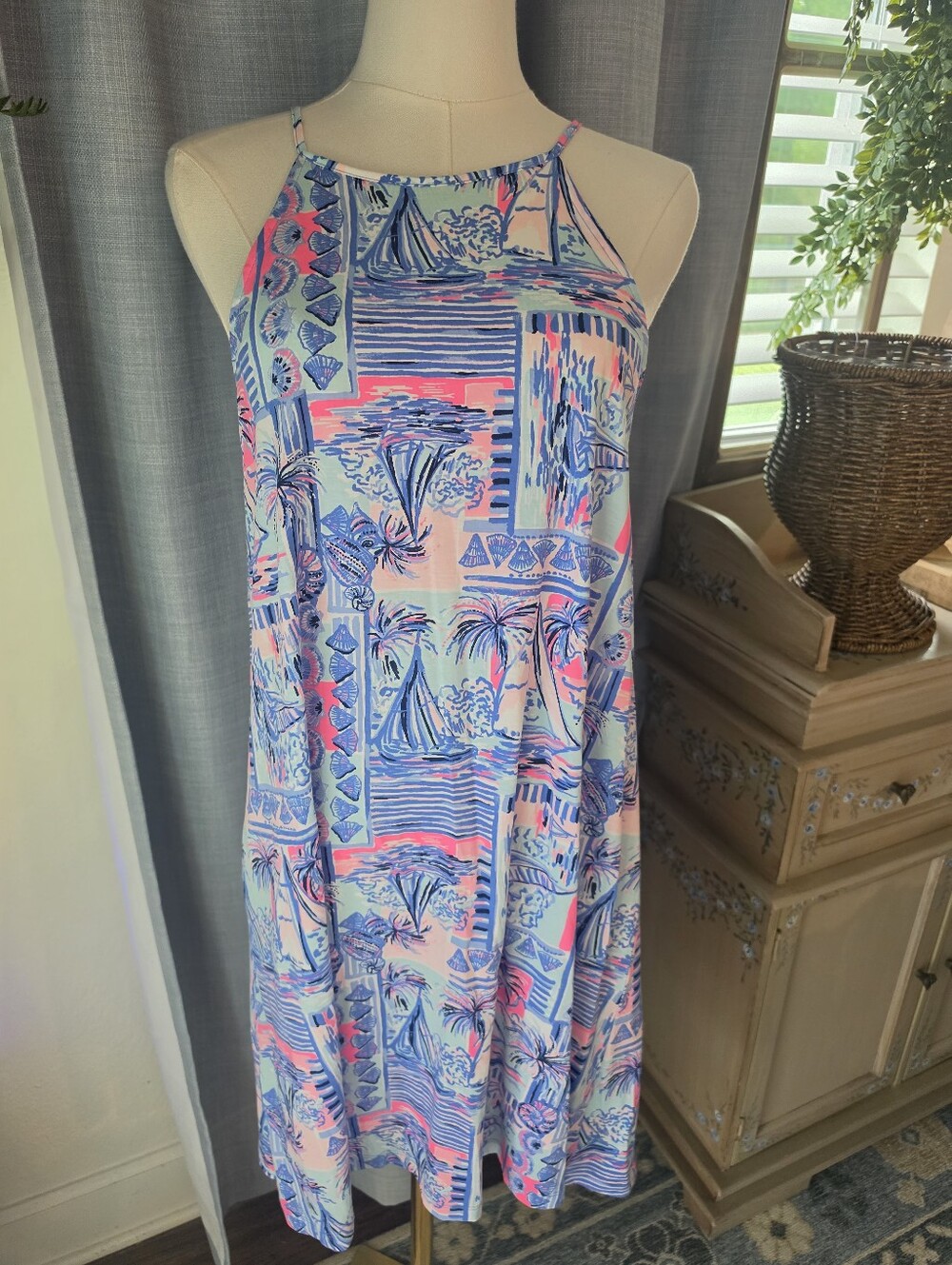 Lilly Pulitzer Margot Dress Sailboats